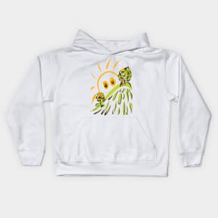 The tree on the hill Kids Hoodie